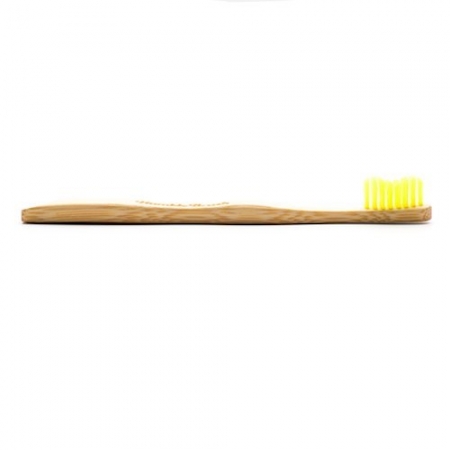 HUMBLE BRUSH Szczoteczka bambusowa SOFT żółta 19cm